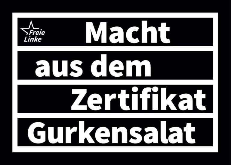Medienmitteilung Freie Linke Schweiz 28.11.2021